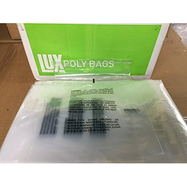 9 x 20-1.5 Mil Flat Poly Bags by Discount Shipping USA 